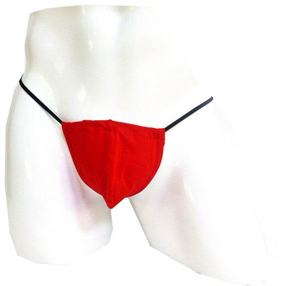 Mens Underwear Men's Low Waist Breathable Thong Underpanties Cotton Thong