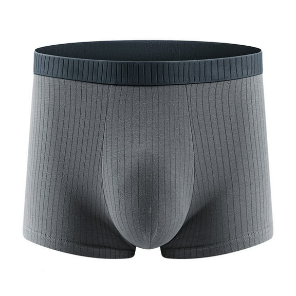 Mens Underwear,Men's Mid Waist Breathable Underwear Briefs Comfortable Everyday Soft Stretch Fit Supportive Shorts For Gentlemen,Men's Underwear,A,XL