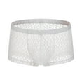 thumbnail image 1 of Mens Underwear,Men's Soft Breathable Mesh Knit Underwear Low Rise Design For All Day Comfort And Support Lightweight Fabric,Men's Underwear,White,S, 1 of 5