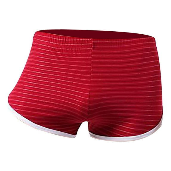 Mens Underwear Men's Underwear Low Waist Fashion Color Stripes Comfortable Erotic Panties