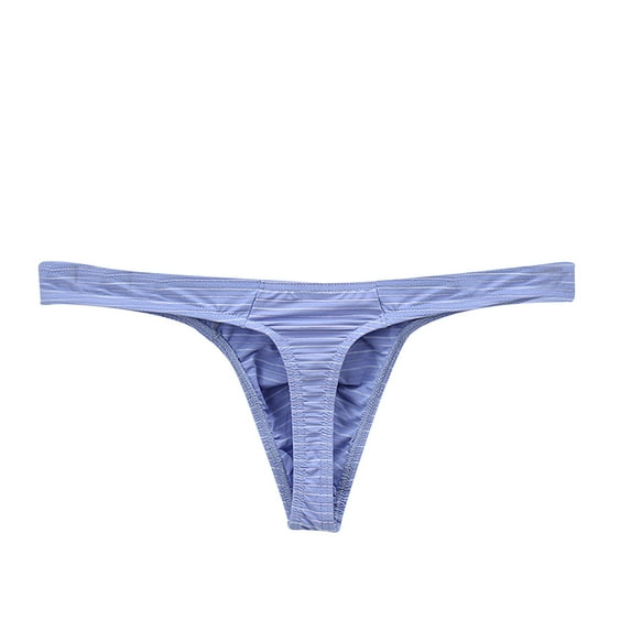 Mens Underwear Men's Underwear Low Waist Fashion Color Stripes Comfortable Thong