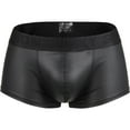 thumbnail image 1 of Mens Underwear Men's Underwear Men's Boxer Briefs Leather Briefs Big Bag Underwear, 1 of 1