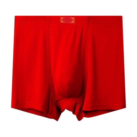 Mens Underwear,Men's Underwear Soft Breathable Comfort Fit Briefs for Everyday Wear with Supportive Elastic Waistband Design,Men's Underwear,Red,6XL