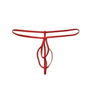 Mens Underwear Mens Stretch Bulge Pouch Thong Bikini Briefs Underwear Underpants
