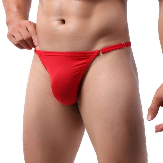 Mens Underwear Mens Underwear Thong Underpants Soft Briefs Panties