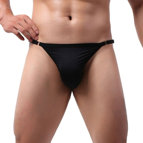 Mens Underwear Mens Underwear Thong Underpants Soft Briefs Panties