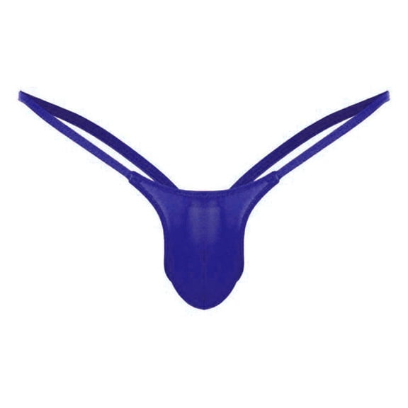 Men's Boxer Briefs Open Back Underpants Low Waist Thong Underwear