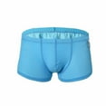 thumbnail image 1 of Mens Underwear Ring Panties Sexy Breathable Nylon Mesh Thong Cool And Comfortable B Oxers, 1 of 2