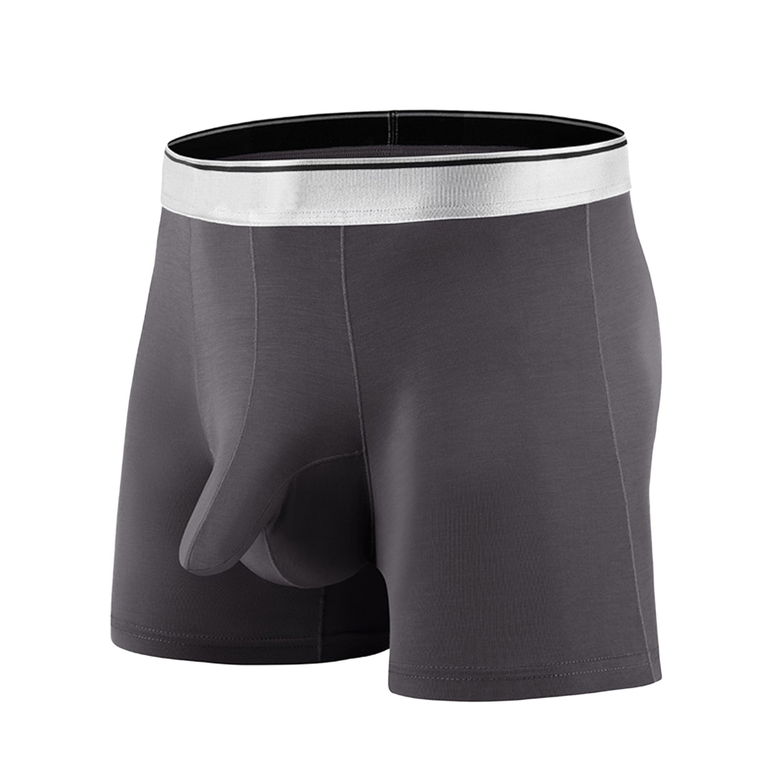 Men's Ball Pouch Male Underwear Boxer Briefs with Elephant Nose