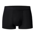 thumbnail image 1 of Mens Underwear Solid Hip Lift Athletic Breathable Non-marking Boxer Briefs Boxer Underwear, 1 of 2