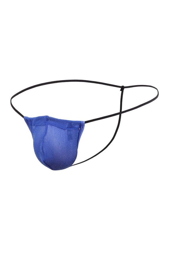 Mens Underwear Solid Panties Ultra-book Panties Breathable Thongs Golden Dots Thongs Underpants