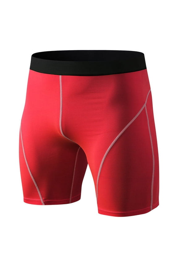 Mens Underwear Sports fitness tight training elastic quick drying sweat wicking short tights