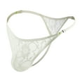 thumbnail image 1 of Mens Underwear Spring Summer Casual Lace Thong Breathable Both Open Buckle Sports Male Boxer Briefs, 1 of 4