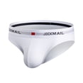 thumbnail image 1 of Mens Underwear Underwear Briefs Trendy Personality Brand Youth Half-Pack Hip Pants, 1 of 5