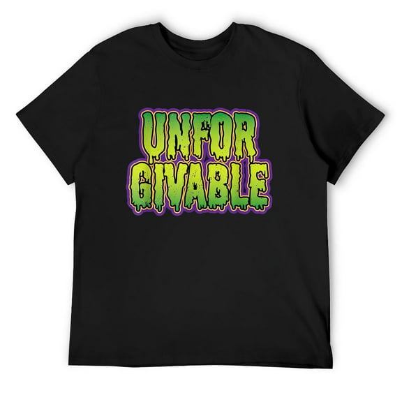 Mens Unforgivable tee shirt Black 3X-Large