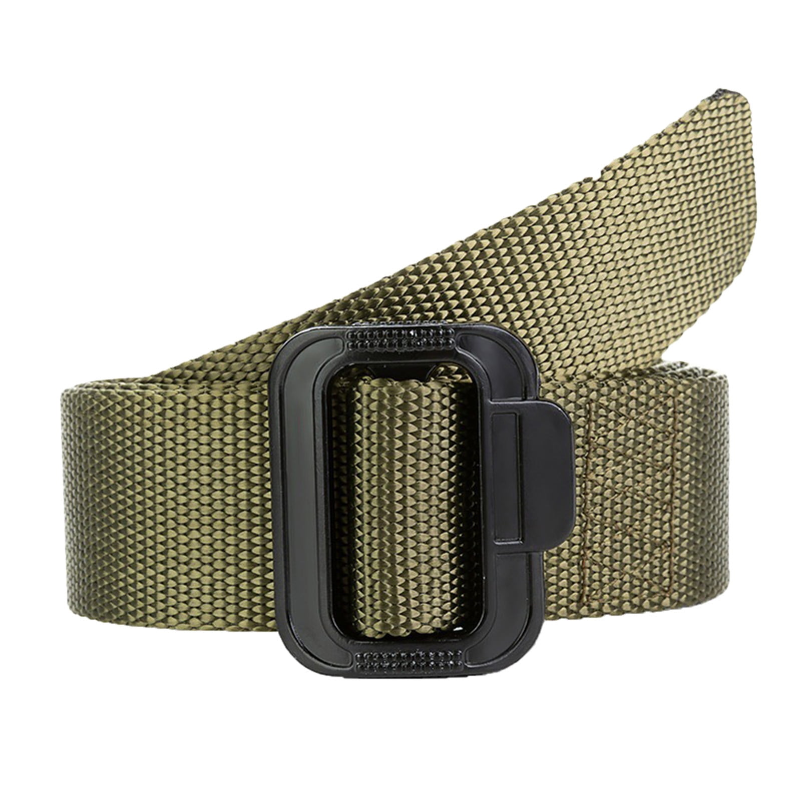 Mens Uni Military Canvas Quick Release Buckle Outer Belt Men's Outdoor