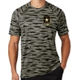 thumbnail image 1 of Mens United States Army Logo Moisture-Wicking Camo Tee Shirt, 3XL Black, 1 of 5