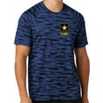 thumbnail image 1 of Mens United States Army Logo Moisture-Wicking Camo Tee Shirt, Extra-Small True Royal Blue, 1 of 5