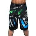 thumbnail image 1 of Mens Vacation Shorts Summer Beach Swim Trunks Full Print Comfortable Drawtring Swimming Surfing Board Shorts, 1 of 8
