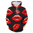 thumbnail image 1 of Mens Valentines Day Digital 3D Printed Fashion Trend Pullover Casual Hoodie, 1 of 2