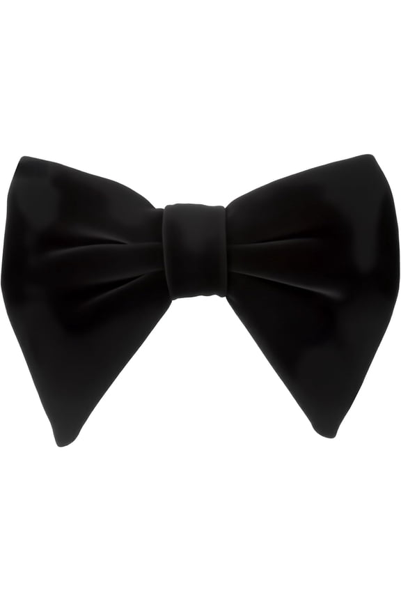 Mens Velvet Bow Tie Oversized Pre-Tied Solid Color Tuxedo Bowtie Adjustable Velvet Pre-tied Bowtie Solid Color Tuxedo Big Bow tie Colour Butterfly Bows Ties for Valentine's Day Wedding Groom Formal
