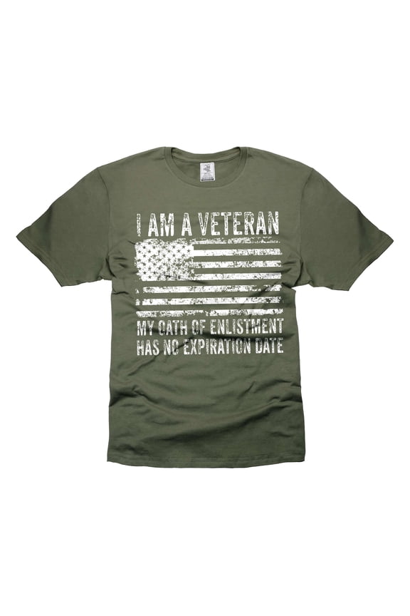 Mens Veteran T-shirt I Am A Veteran Shirt Veteran USA Flag Tee Shirt USA Patriotic Shirt