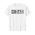 thumbnail image 1 of Mens Vintage #1 Dad - Father Daddy Novelty T-Shirt, 1 of 5