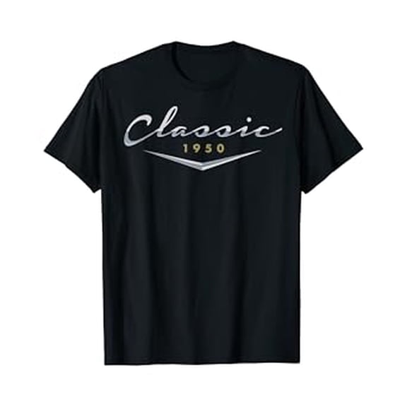 Mens Vintage Birthday Gifts Classic 1950 Birthday Hot Trending T-Shirt Gifts For Dad, Husband Unisex S To 5Xl