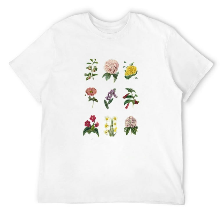 Vintage Botanical Floral Flower T-Shirt Vintage Botanical Floral Flower T-Shirt