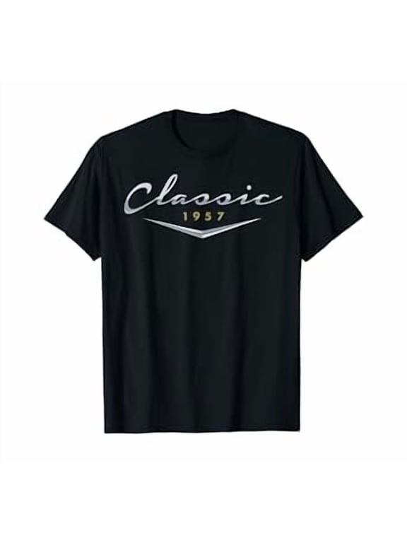 Mens Vintage Classic 1957 Birthday T-Shirt Gifts for Dad, Husband
