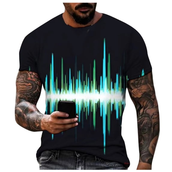 Mens Vintage Designer Raglan T-Shirt Short Sleeve Printed Summer Round Neck Top Casual T-Shirt