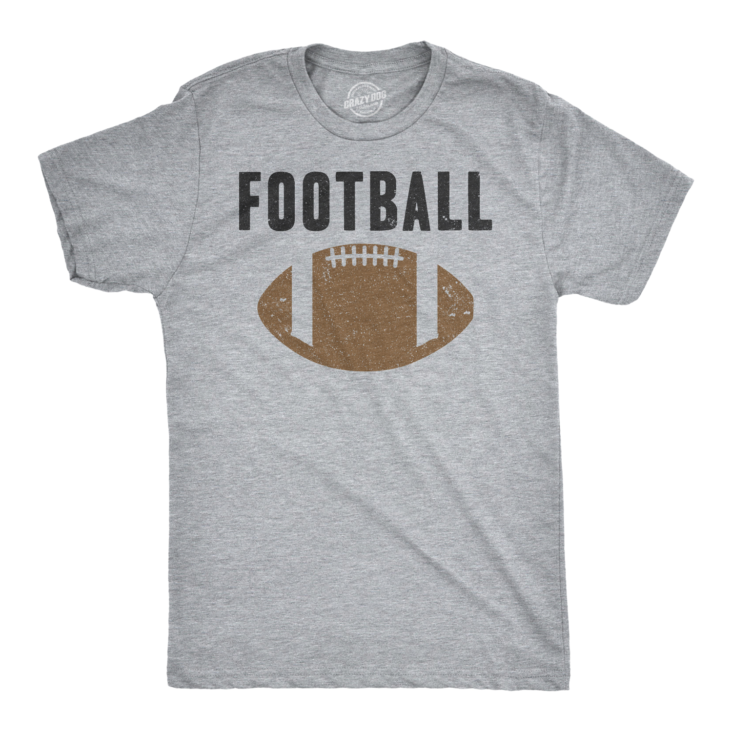 Mens Vintage Football Fantasy Game Day Gift Funny Vintage Graphic Tee for Dad Graphic Tees - image 1 of 9