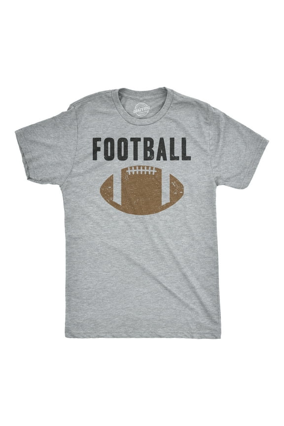 Mens Vintage Football Fantasy Game Day Gift Funny Vintage Graphic Tee for Dad Graphic Tees