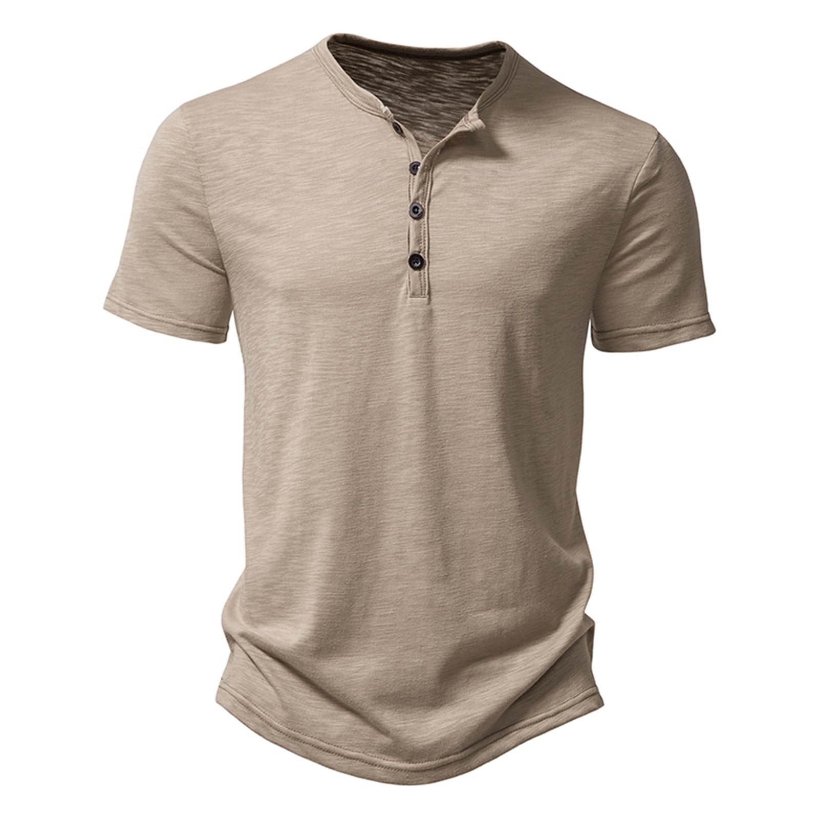 Slim Supersoft Long Sleeve Henley T-shirt