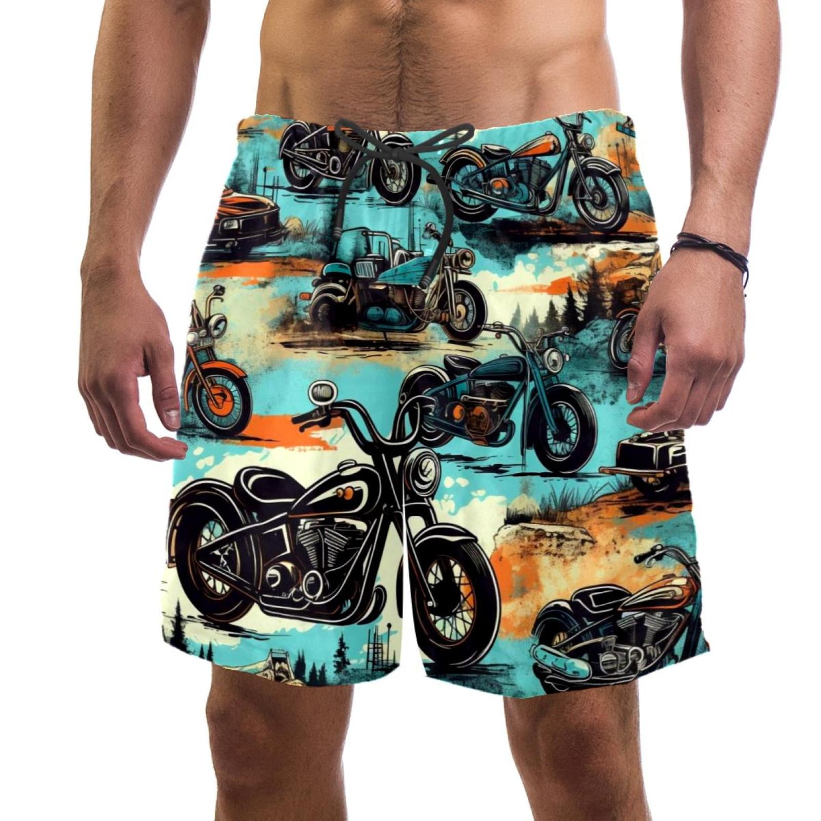 Harley davidson mens swim trunks on sale