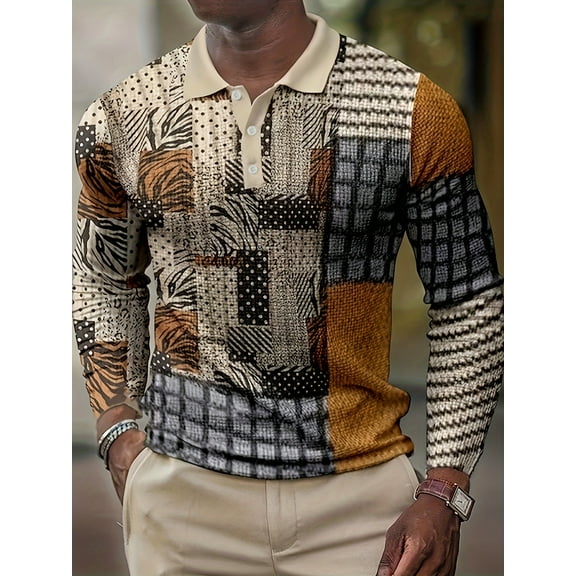 Mens Vintage Shirt Casual Button Down Shirts Long Sleeve Summer Beach Shirts Blue L