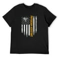 thumbnail image 1 of Mens Vintage Usa Physician Assistant American Flag Patriotic Gift T-Shirt Black X-Large, 1 of 5