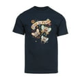 thumbnail image 1 of Mens Viva La Fiesta Sugar Skull Short-Sleeve T-Shirt - Navy - Small, 1 of 1
