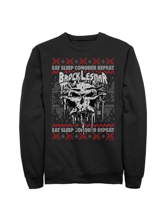 Mens WWE Brock Lesnar Ugly Christmas Sweater Sweatshirt