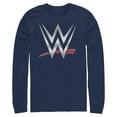 thumbnail image 1 of Mens WWE Chrome Logo Long Sleeve Shirt, 1 of 4