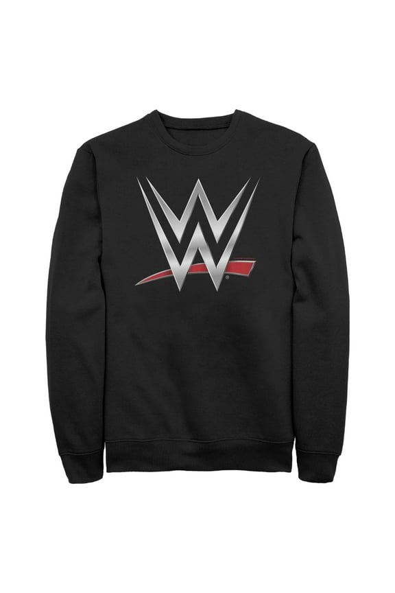 Mens WWE Chrome Logo Sweatshirt