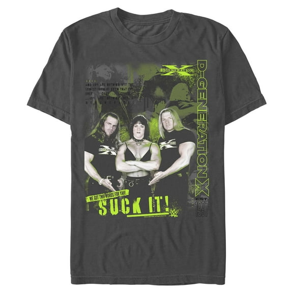Mens WWE D-Generation X Two Words T Shirt