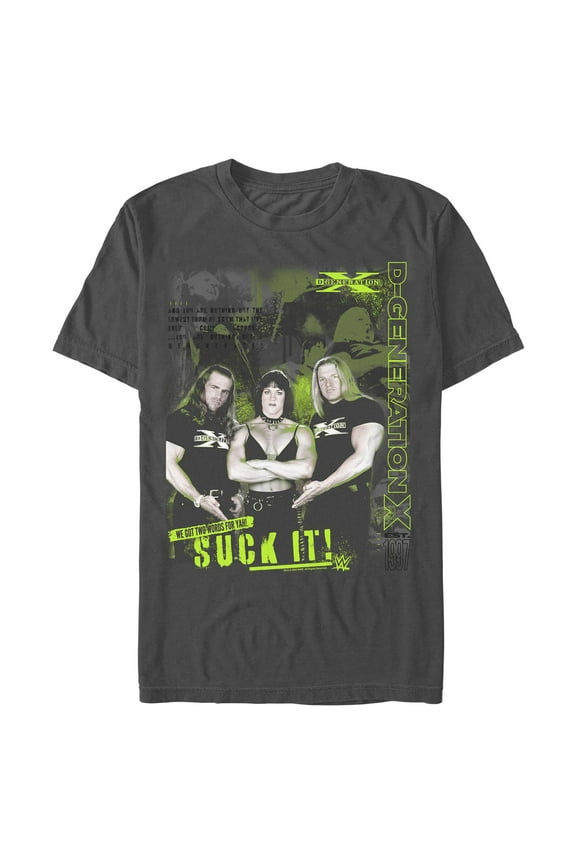Mens WWE D-Generation X Two Words T Shirt