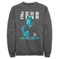 thumbnail image 1 of Mens WWE John Cena You Can't See Me Blue Sweatshirt, 1 of 4