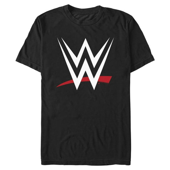 Mens WWE Letter Logo T Shirt