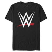 Mens WWE Letter Logo T Shirt
