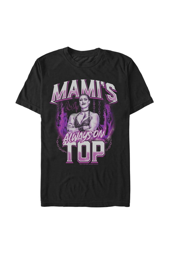 Mens WWE Mami's Always on Top T Shirt