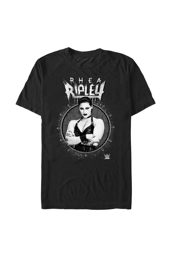 Mens WWE Rhea Ripley Pose T Shirt