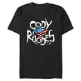 thumbnail image 1 of Mens WWE Rhodes Skull Logo T Shirt, 1 of 5