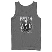 Mens WWE Ripley Black and White Photo Tank Top